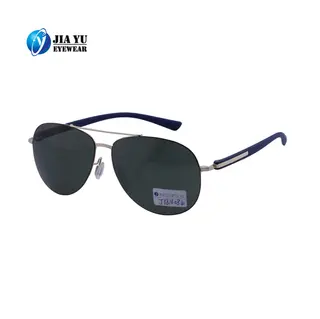 Xiamen Manufacture Custom Protection Double Bridge Pilot Brand Polarized Metal Sunglasses